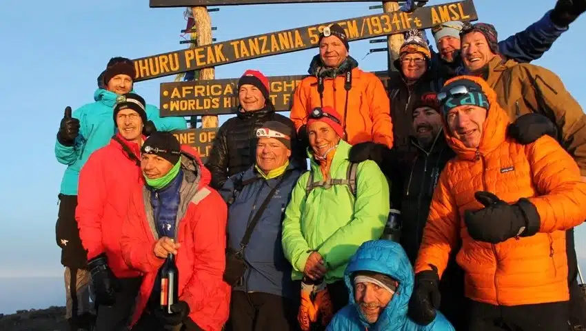 Summit of Mount Kilimanjaro