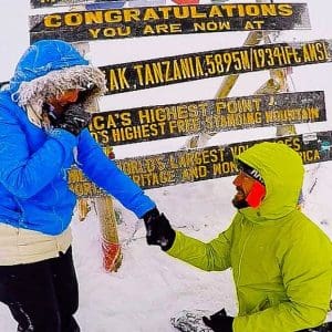 Mount Kilimanjaro in Africa