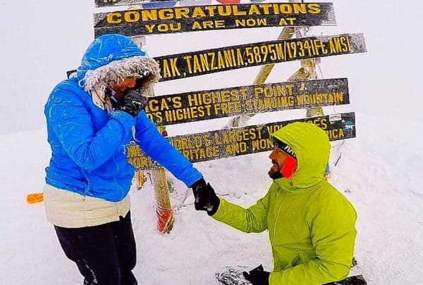 Mount Kilimanjaro in Africa